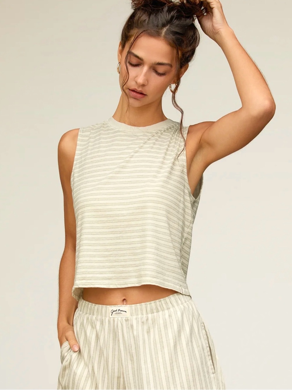 Joah Brown Muscle Tank Top